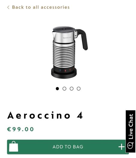 Nespresso Milk Frother