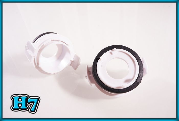 H7 HID Xenon Bulb Adapters - BMW E39, E46, E53 X5, MINI, VW Golf, Jetta, Caddy, Touran, Scirocco, Transporter, Tiguan