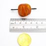 Brutalist Baltic Amber Silver Brooch Image 7