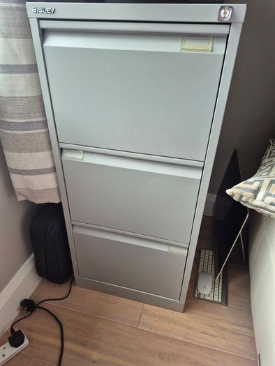 3 Drawer Bisley Filing Cabinet
