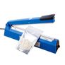 Impulse Heat Sealer Plastic Bag Film Sealing Machine Metal ABS 200mm Image 3