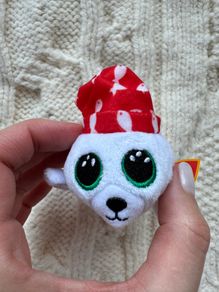 McDonald's Happy Meal Ty Beanie Boos Sally the Seal Christmas 2021 Used Please look at the pictures