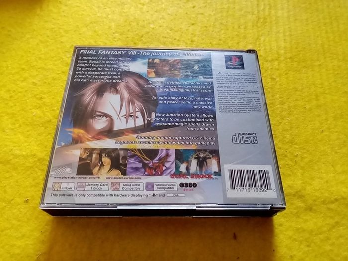 Final Fantasy VIII 8 PlayStation1 Ps1 PlayStation 2 ps2 games Original
