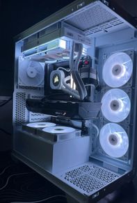 Custom Gaming PC - White Build with RGB