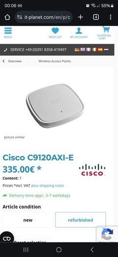cisco c9120axi-e