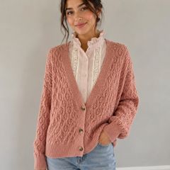 Zara Peach Cardigan