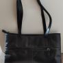 Rowallan of Scotland Black Genuine Leather Tote Bag Image 6