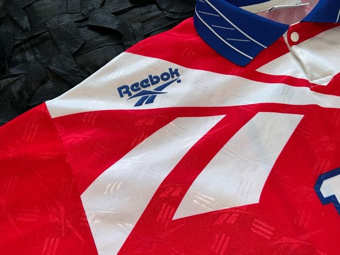 Chile Reebok Football long sleeve Jersey Shirt 1997 1998 1999 L Original Salas