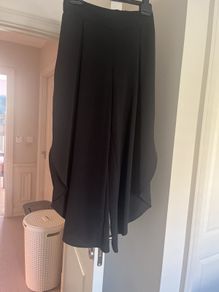 Black Zara trousers