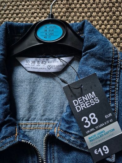 Denim dress