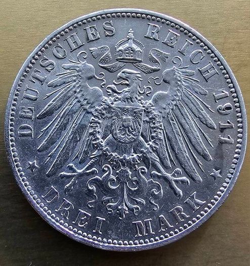 Germany Silver coin 3 mark