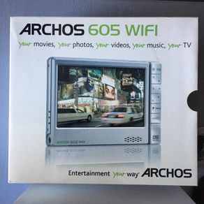 Archos 605 WiFi 4GB with SD card slot Media Player