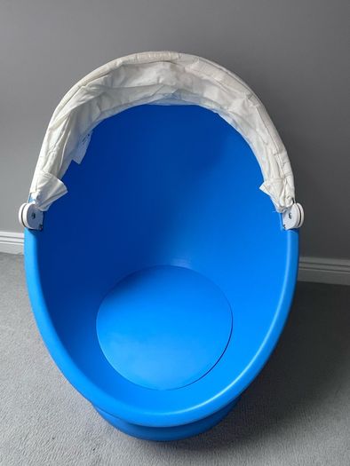 Ikea kids swivel egg chair