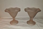 Vintage Italian made Sundae bowls