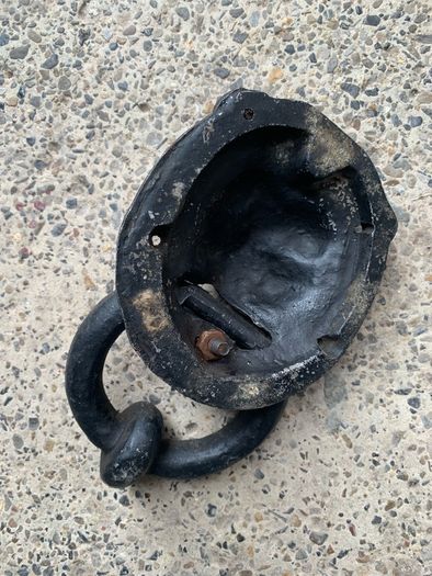 Cast Iron Lion Head Door Knocker.