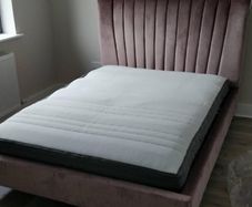 Casey's Pink double bed frame