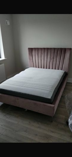 Casey's Pink double bed frame