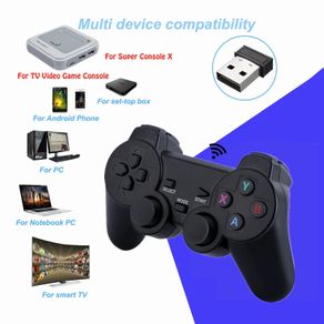 2.4G Wireless Gamepad Joystick Game Controller for Game Stick Smart TV TV Box Game Box PC PS3 Joystick Game Accessories Android Phone TV Box Smart