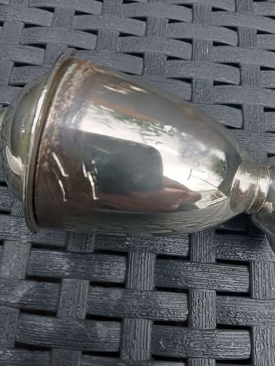 Vintage Salt/Pepper Shaker in Stand