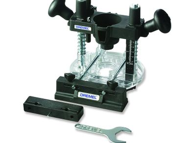 Plunge Router - Rotary Tool Attachment for Precision Routing, Cutting, Drilling, Trimming & Inlay Work