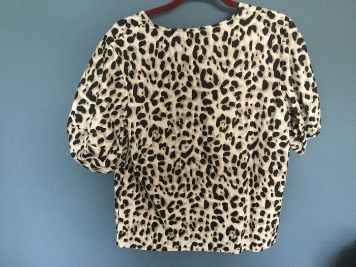 Wyse London leopard print top