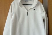 4th Arq Lennox Half Zip White Fleece