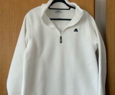 4th Arq Lennox Half Zip White Fleece