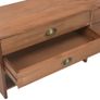 TV Cabinet with 4 Drawers 120x30x40 cm Solid Fir Wood Image 6