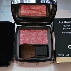 Chanel Duo Tweed Effect Blush in 110 Tweed Cherry Blossom
