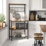 Industrial design kitchen shelf stand - Free Delivery Nationwide Image 3