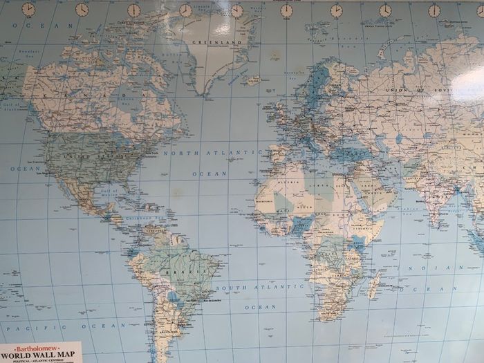 World Map - Large (5x3 foot)