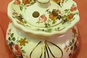 Irish China pot pourri pot