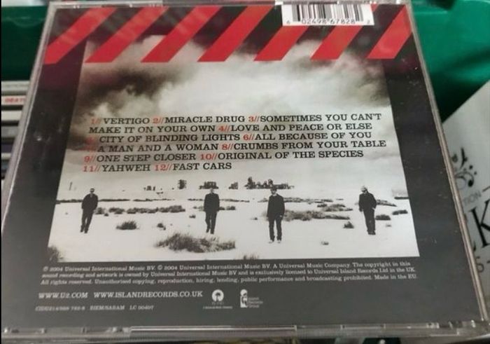U2 - How To Dismantle An Atomic Bomb    CD