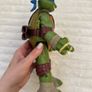 TMNT Giant Battle Shell Leonardo Action Figure Teenage Mutant Ninja Turtles 2012 approx. 27 cm Used Please see photos Image 7