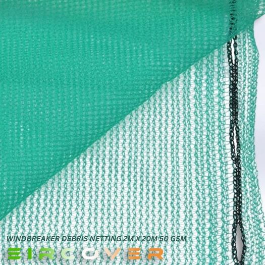 Windbreaker netting  2m x20m 50 Gsm Green