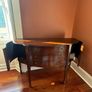 Bow Front Mahogany Side Board / Hall Table Image 2