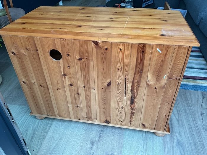 Solid Pine TV unit