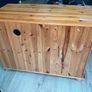 Solid Pine TV unit Image 3