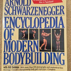 Arnold Schwarzenegger Encyclopedia of Modern Bodybuilding Paperback Book