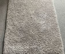 Thick Pile Grey Rug