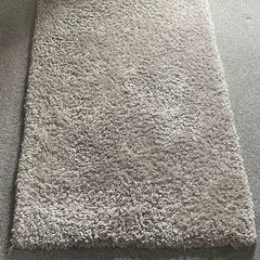 Thick Pile Grey Rug