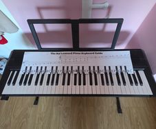 YAMAHA key board with head set, stand & bag