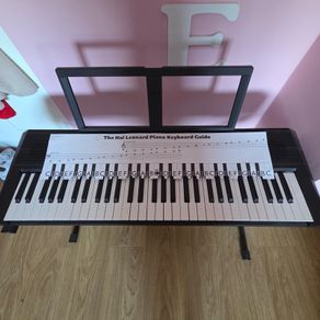 YAMAHA key board with head set, stand & bag