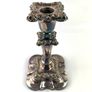 Antique silver plated candlestick Image 3