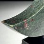 Rough Ruby Crecent - Corundum/Ruby Crystals, Metal Stand Image 9