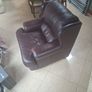 Genuine Leather Armchair Image 4