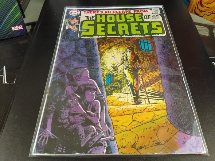 House Of Secrets ! Issue #83 ! SIlver Age Horror Comic from 1970 !  Current value of NM 135.00 Dollars !!