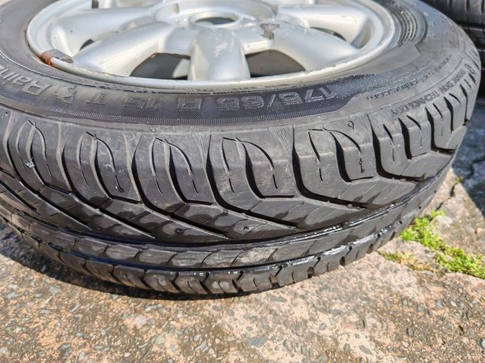 mini one 4 aluminum wheels with tires