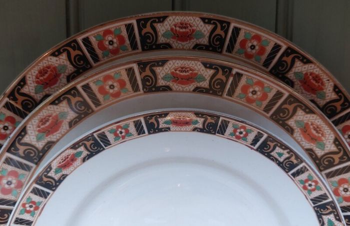 Amazing and Rare Arklow Pottery-Avoca Ware in Pattern Number 878, From the Very Early Days of Arklow Potterys Production, Circa 1936, Mixed Used Condition, Display Only