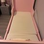 Ikea pink extendable bed Image 4